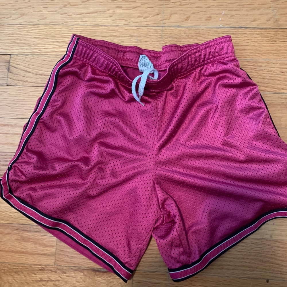 Pink nike athletic/ basketball shorts
